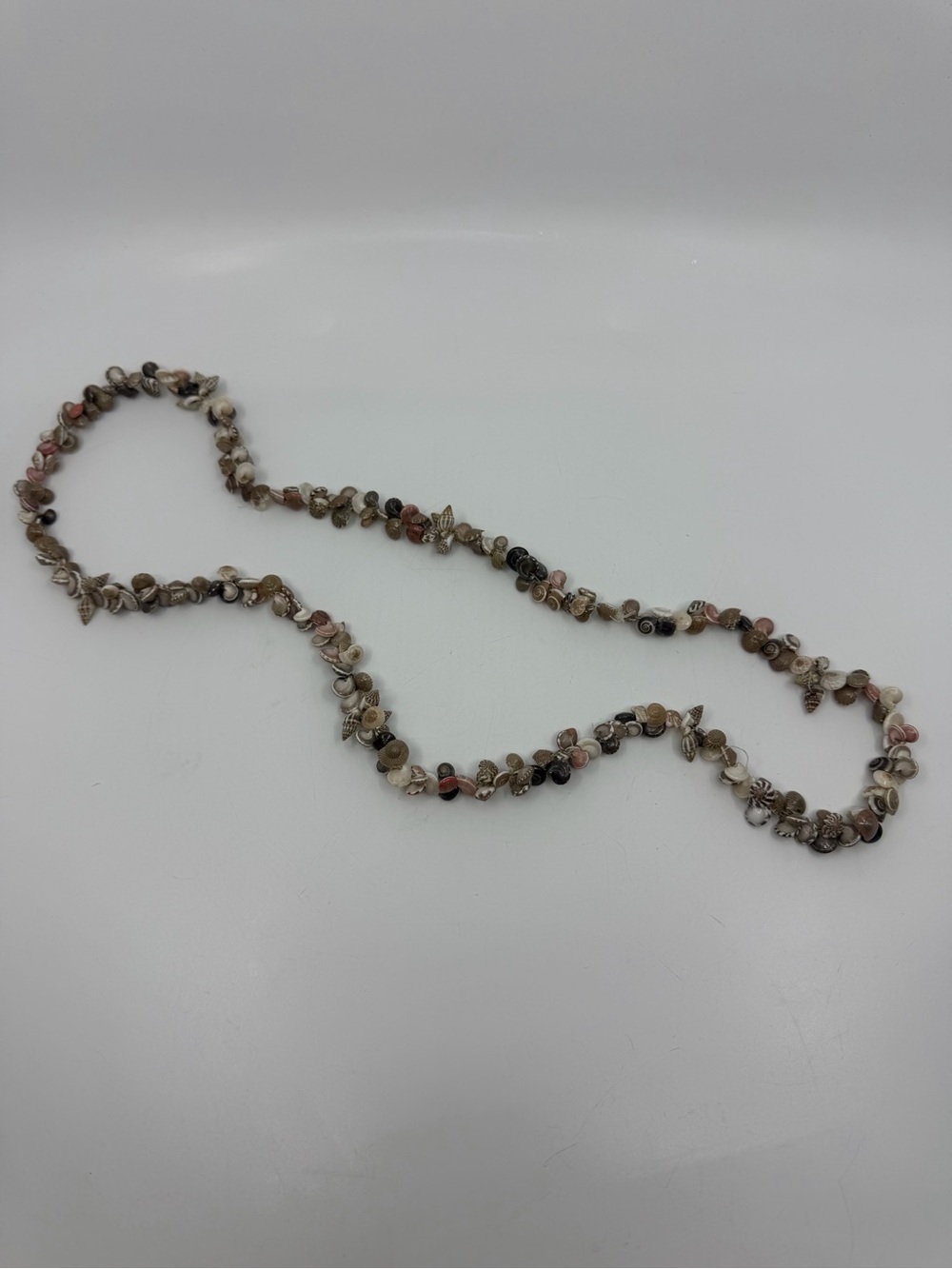 Handmade Multicolor Shell & Bead Women's Necklace